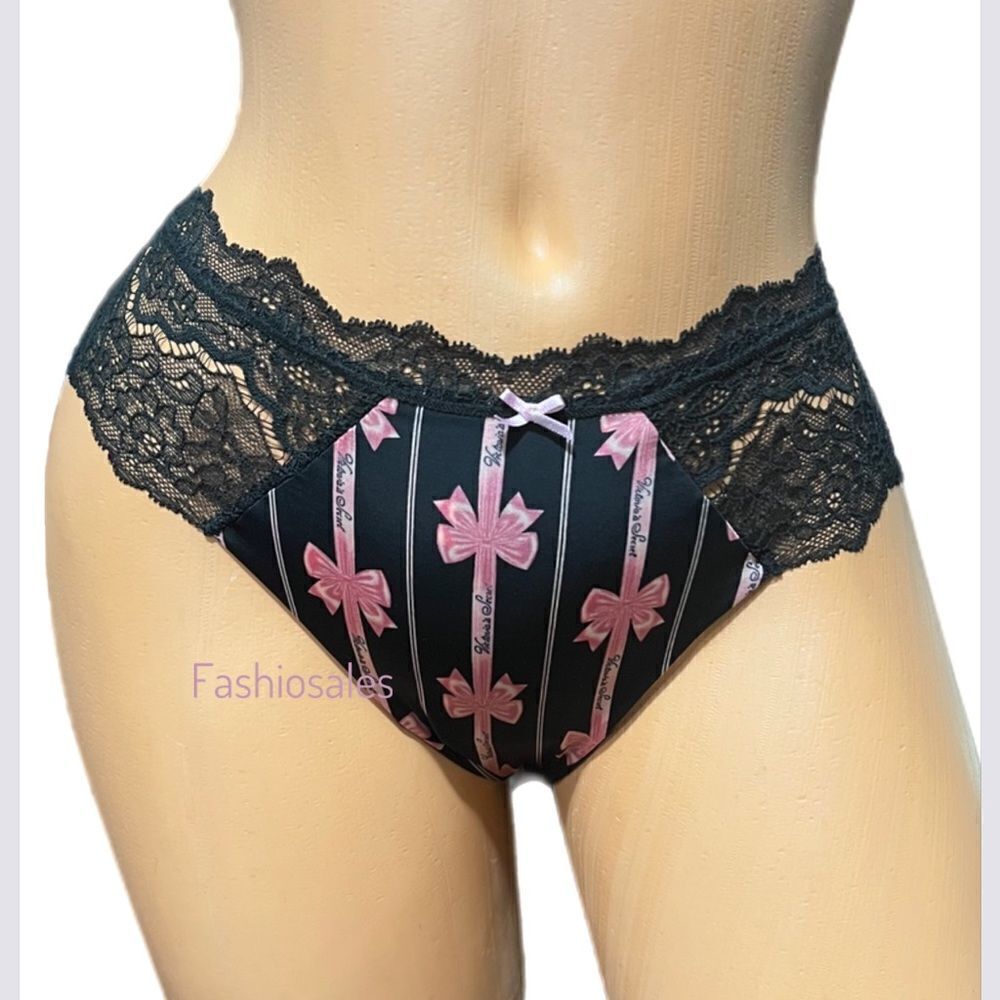 Victorias Secret Dream Angels Supersoft Satiny Thong panty Plaid